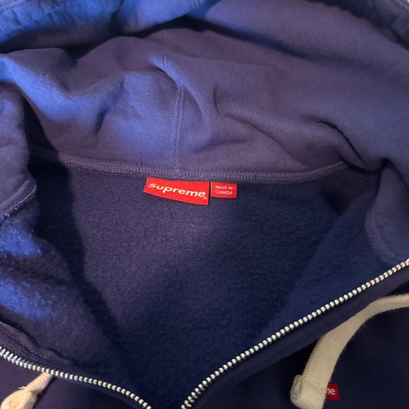 Supreme zip front hoodie size Medium - Picture 3 of 6